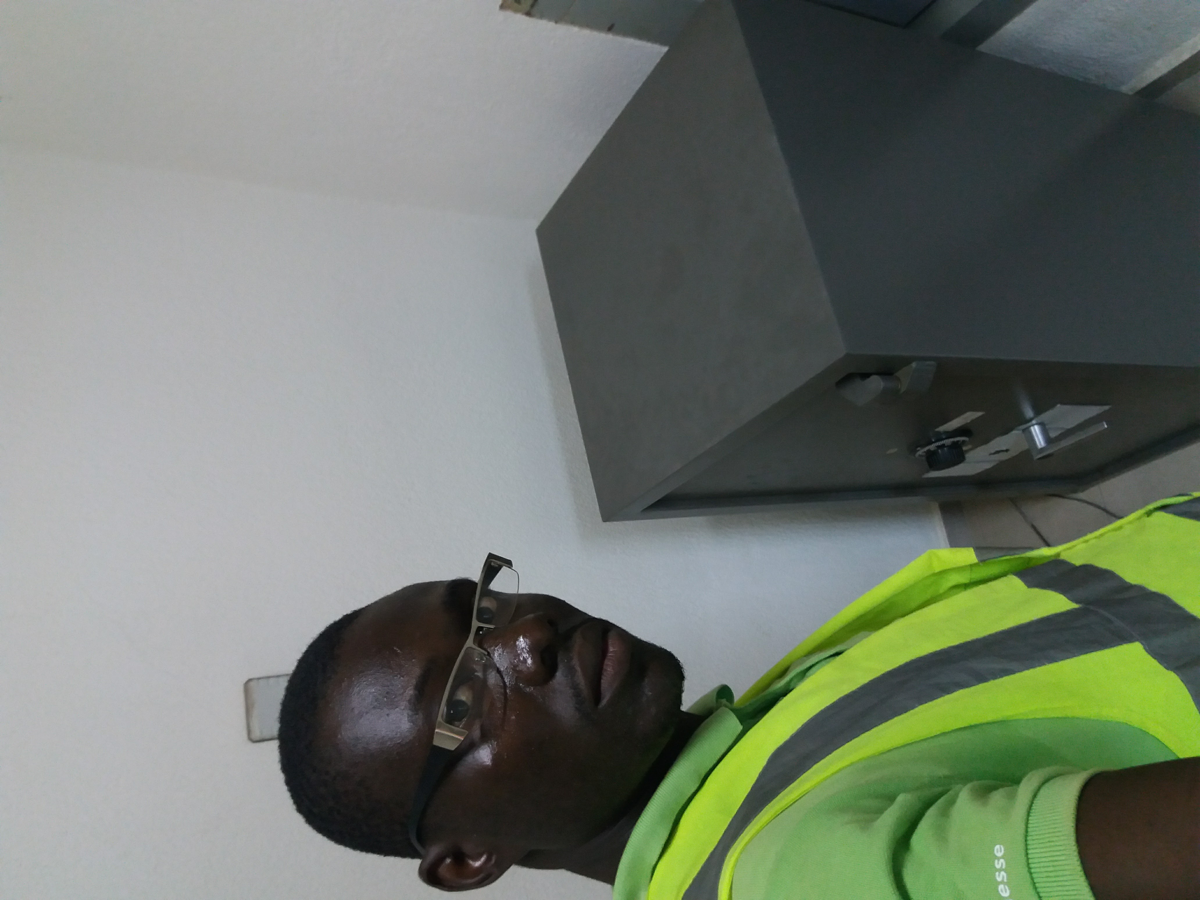 Installation de coffre fort